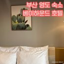 베이 하운드 호텔 | 부산 워케이션 영도 포차거리 숙소 베이하운드호텔 숙박 주차 솔직후기