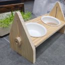 멍해묘해 | 고양이 밥그릇 높이조절 가능한 멍해묘해 반려동물 세라믹 식기 내돈내산