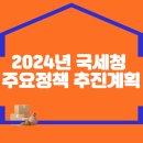 2024년 국세청 주요정책 추진계획 이미지