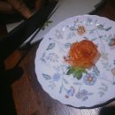 꽃 디저트 만들기 이미지