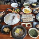 칠십리호텔 | 서귀포시 맛집 한식｜올레시장 근처 탐라한상 갈치구이 한상 후기