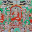 영주 부석사 오불회 괘불탱 이미지