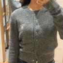 레드파인 | 세터 가디건, (w) 로렌 베이직 크루 넥 파인 가디건 / 레드 S