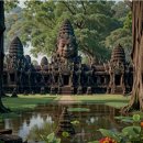 캄보디아의 보물 : 앙코르 와트 이미지