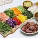 🌿 월남쌈재료 월남쌈 만들기 고기 양념 땅콩소스 만드는 법 (집들이 음식 추천) 이미지