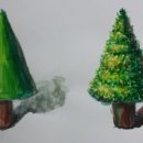 기초소묘 및 수채화 이미지