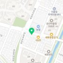 세류동 수원천 옆 길 이미지