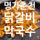 춘천닭갈비막국수 | 팔봉유원지 애견동반닭갈비 &#39;명가춘천닭갈비막국수&#39; 내돈내산 후기