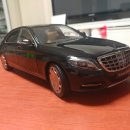 autoart 1/18 maybach s600 black 이미지