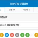 제 1111회차 로또 1등 당첨 번호 이미지