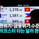훅 떨어진 달러 환율…1,300원대가 눈앞 [지금 10시19분 1412원] 이미지
