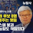 [특별대담/최동석 인사조직연구소 소장] 민주당 최고위원 후보 8명 역량진단... 정봉주는 몇 등 尹 국정운영 시스템 붕괴 친문세력의 무 이미지