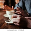 별 내린 커피 이미지