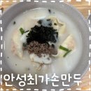 평택시청 입소문 맛집 ‘안성최가손만두’ (칼국수, 만두국)