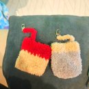 손뜨개 키링 만들기 | (손뜨개 일지) 자투리실 소진하기 프로젝트, 미니백키링 &amp; 립밤케이스 만들기