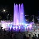 삼천포대교공원 음악분수대 이미지