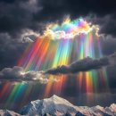 상상의 세계에서 만나는 동서양 신화 | 빛과 폭풍의 성스러운 결교: 레인보우 스톰(Rainbow Storm)