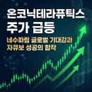 폴라리스헬스케어 | 온코닉테라퓨틱스 주가 급등, 네수파립 글로벌 기대감과 자큐보 성공의 합작