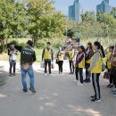 서울숲 무지개터널 앞 이미지