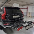 90바이크모터스 | 부산 볼보 XC90 자전거캐리어 추천! 툴레 아웃페이스 장착 후기 / 차량 픽업·번호판 발급 서비스
