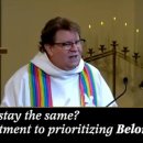 예배 시간에 커밍아웃을 한 목사 이미지