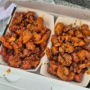 교동닭강정&새우강정 - 군포시 산본천로179번길 12 | 전주한옥마을맛집 먹거리 만년닭강정 새우+닭강정 반반 후기
