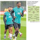 [폴 조이스] 리버풀 v 아틀레티코 마드리드 예상 라인업 이미지