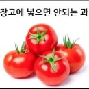 냉장고에 넣으면 안되는 과일 이미지