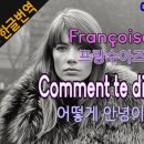 Comment te dire adieu (어떻게 안녕이라 말할까) / Françoise Hardy 이미지