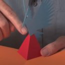 Pop-Up Tutorial 2 - V-folds Part 1 Right Angle V-fold &amp; Acute Angle (2,3중) 이미지