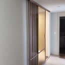 청아람 | [대구중문] 대구역오페라w 원슬라이딩 중문 시공 후기 이원 현관중문 입니다 ^^