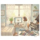 PC 레이스 고 | Gemini 이미지 생성 능력 검증! 17단계 디테일 요청으로 완성한 '주말 아침' 그림 후기