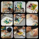 손 끝으로 빛나는 유리공예 | 울산 유리공예 체험 유리모자이크 냄비받침대 만들기 키즈클래스