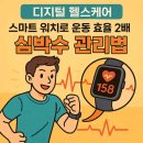 엠에스(MS)헬스케어 | [디지털 헬스케어] 스마트 워치로 운동 효율 2배 높이는 심박수 관리법