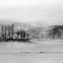 연필 풍경 스케치 이미지