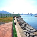 바다가 보이는 부산항 힐링 야영장 이미지
