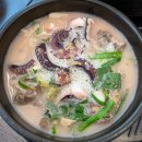 뚱이순대국미사점 | 미사 꿀꿀진순대 솔직후기 - 문어순대국+머릿고기 조합 대박
