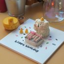 도청로 | 광교 용인 수원 한입케이크 | 6번 주문한 기념일 레터링케이크 ‘풉케이크샵’ 후기