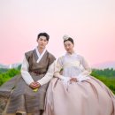 한복옷깃 이미지