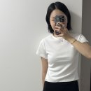 지(G) | 글로니 glowny | g baby tee 지 베이비 티셔츠 화이트 M 사이즈 후기