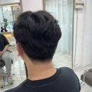 브라운 맨즈헤어 이미지