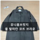 레인코트 RAIN COAT | 유니폼브릿지(UNIFORM BRIDGE) 울 발마칸 코트 브라운 후기 wool balmacaan coat brown