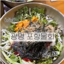 포항세꼬시 | <광명 물회> 방송에 나온 포항물회집 |솔직후기|