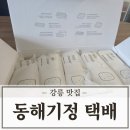 동해우체국 | 강릉 동해기정떡 택배 및 보관 개별 포장 기정 후기
