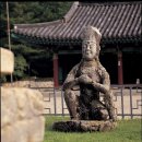 평창 월정사 석조보살좌상 이미지