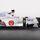 자우버 F1 팀과 스폰서쉽을 체결한 첼시 이미지