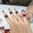 아크릴로 만나는 세계 | 동탄네일 네일브릭 아크릴연장 옴브레 후기