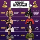 GRAMMY ALBUM OF THE YEAR WINNERS 이미지