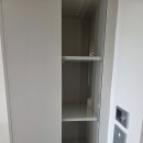 일광유리 - 울주군 헌양길 105 | 롯데캐슬포레스트 아파트 아일랜드 장식장·작은방 붙박이장 장식장 투명 강화유리문 설치 후기 | 일광선반