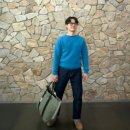 할리(HARLEY) | 할리오브스코틀랜드 쉐기독 니트 블루 사이즈 추천, 착용 후기 harley of scotland crewneck sweater blue